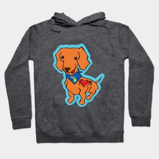 I Love MI Dog - Michigan Love Puppy Hoodie